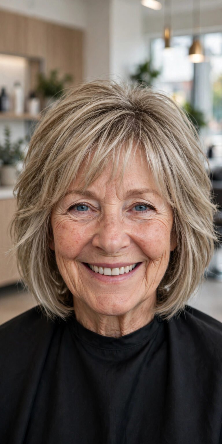 74 Flattering Bob Haircut Ideas for Older Women